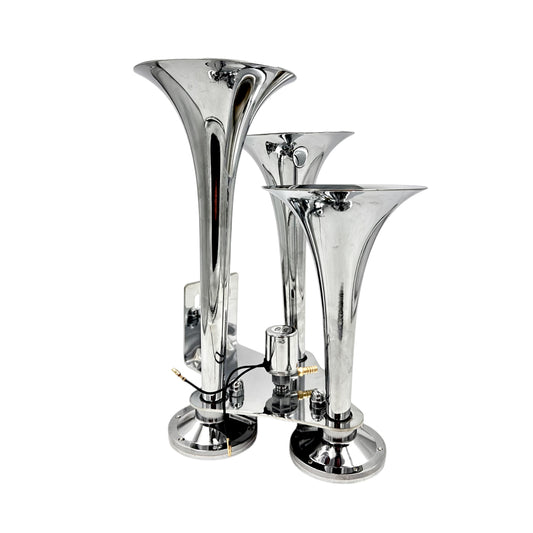 Corneta De Tren Triple Para Camión Mix / Aíre Y Eléctrica