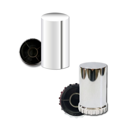 Capuchon  Tipo Vaso Cromado Tuerca Unemon