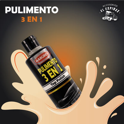 Abrillantador Pulimento 3 En 1 de 500ml